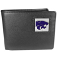 Kansas St. Wildcats Leather Bi-fold Wallet